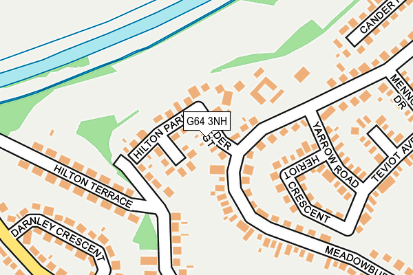 G64 3NH map - OS OpenMap – Local (Ordnance Survey)