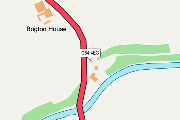 G64 4EG map - OS OpenMap – Local (Ordnance Survey)