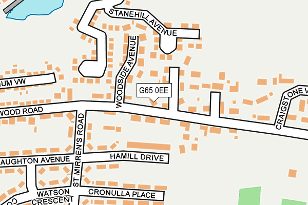 G65 0EE map - OS OpenMap – Local (Ordnance Survey)