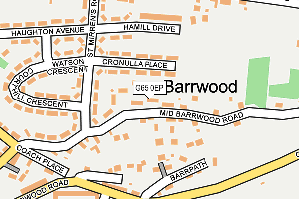 G65 0EP map - OS OpenMap – Local (Ordnance Survey)