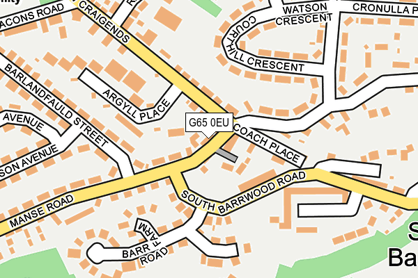 G65 0EU map - OS OpenMap – Local (Ordnance Survey)