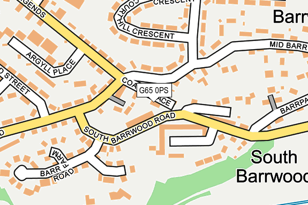 G65 0PS map - OS OpenMap – Local (Ordnance Survey)