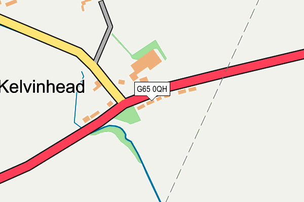 G65 0QH map - OS OpenMap – Local (Ordnance Survey)