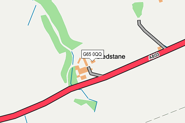 G65 0QQ map - OS OpenMap – Local (Ordnance Survey)