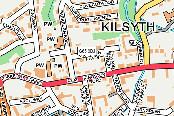 G65 9DJ map - OS OpenMap – Local (Ordnance Survey)