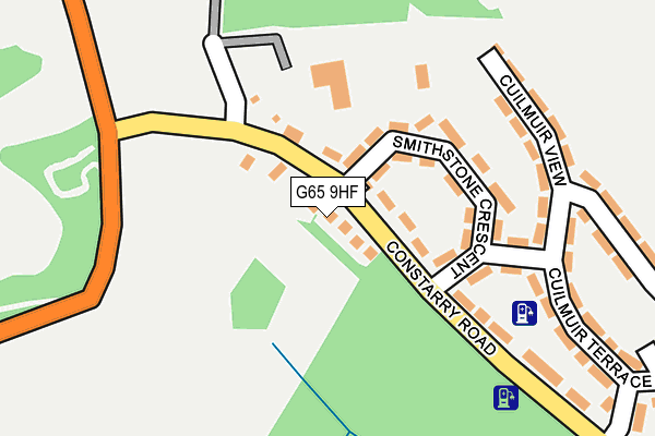 G65 9HF map - OS OpenMap – Local (Ordnance Survey)