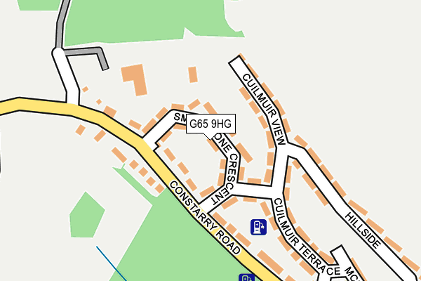 G65 9HG map - OS OpenMap – Local (Ordnance Survey)