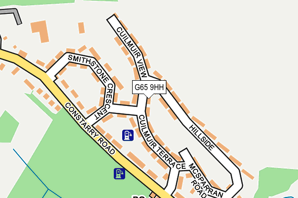 G65 9HH map - OS OpenMap – Local (Ordnance Survey)