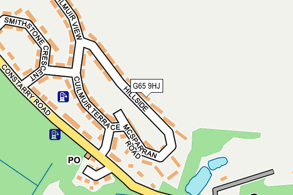 G65 9HJ map - OS OpenMap – Local (Ordnance Survey)