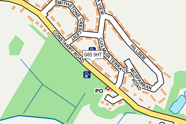 G65 9HT map - OS OpenMap – Local (Ordnance Survey)