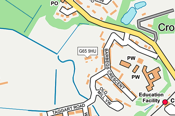 G65 9HU map - OS OpenMap – Local (Ordnance Survey)