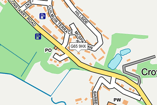 G65 9HX map - OS OpenMap – Local (Ordnance Survey)