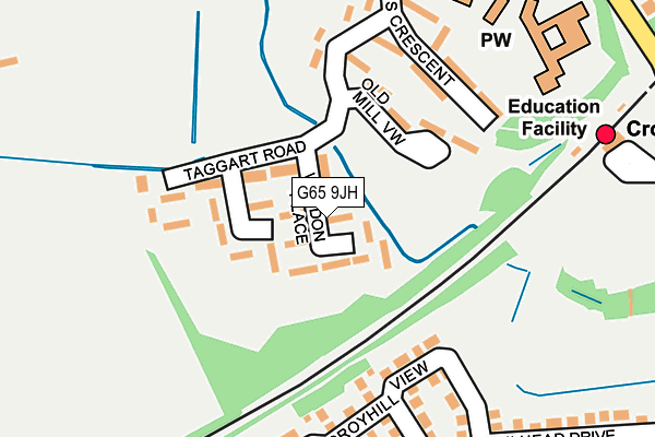 G65 9JH map - OS OpenMap – Local (Ordnance Survey)