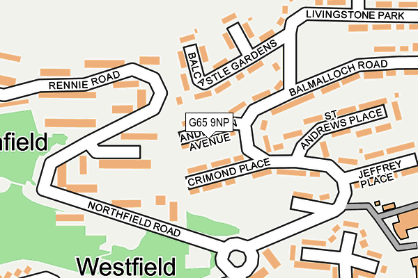 G65 9NP map - OS OpenMap – Local (Ordnance Survey)