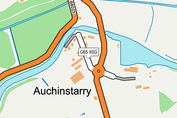 G65 9SG map - OS OpenMap – Local (Ordnance Survey)