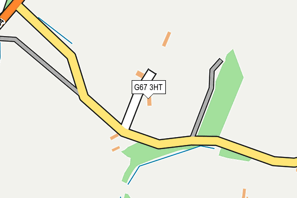 G67 3HT map - OS OpenMap – Local (Ordnance Survey)
