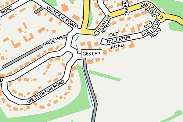 G68 0FP map - OS OpenMap – Local (Ordnance Survey)