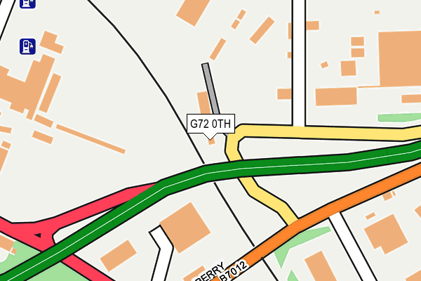 G72 0TH map - OS OpenMap – Local (Ordnance Survey)