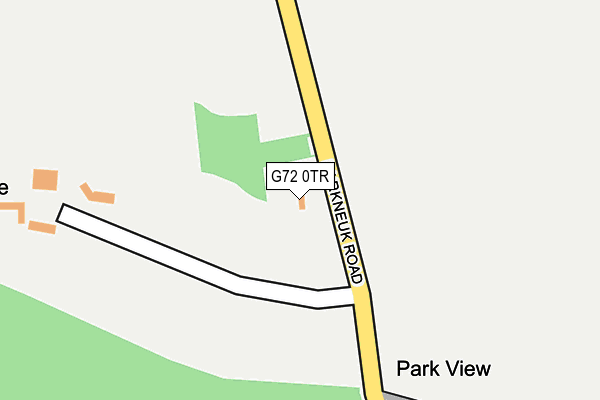 G72 0TR map - OS OpenMap – Local (Ordnance Survey)