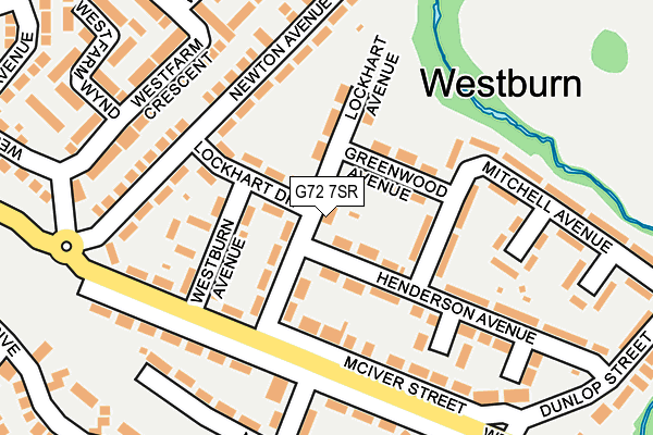 G72 7SR map - OS OpenMap – Local (Ordnance Survey)