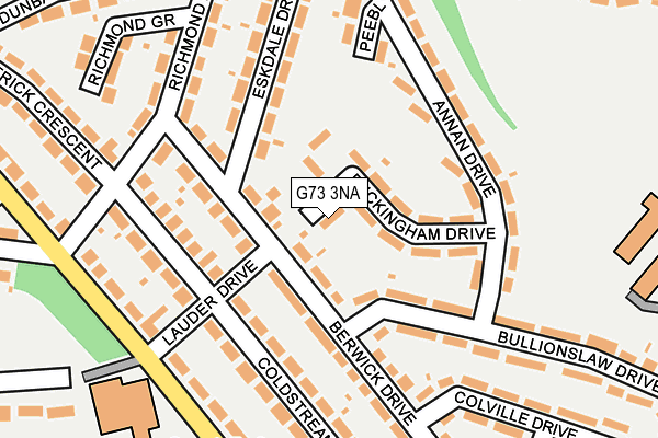 G73 3NA map - OS OpenMap – Local (Ordnance Survey)