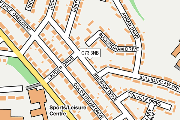 G73 3NB map - OS OpenMap – Local (Ordnance Survey)