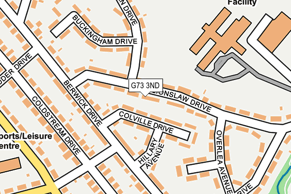 G73 3ND map - OS OpenMap – Local (Ordnance Survey)