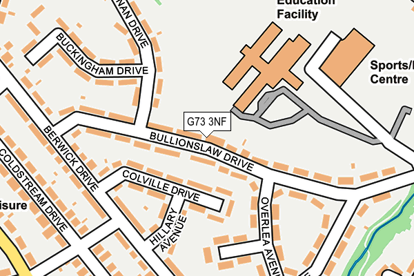 G73 3NF map - OS OpenMap – Local (Ordnance Survey)