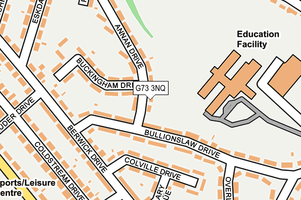 G73 3NQ map - OS OpenMap – Local (Ordnance Survey)