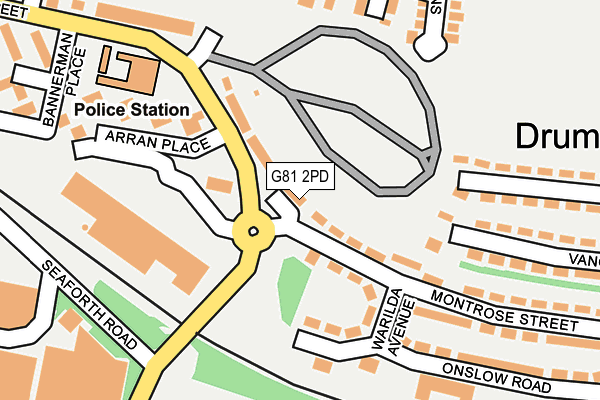 G81 2PD map - OS OpenMap – Local (Ordnance Survey)