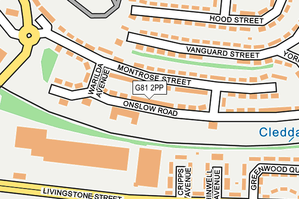 G81 2PP map - OS OpenMap – Local (Ordnance Survey)