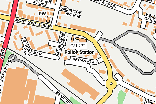 G81 2PT map - OS OpenMap – Local (Ordnance Survey)