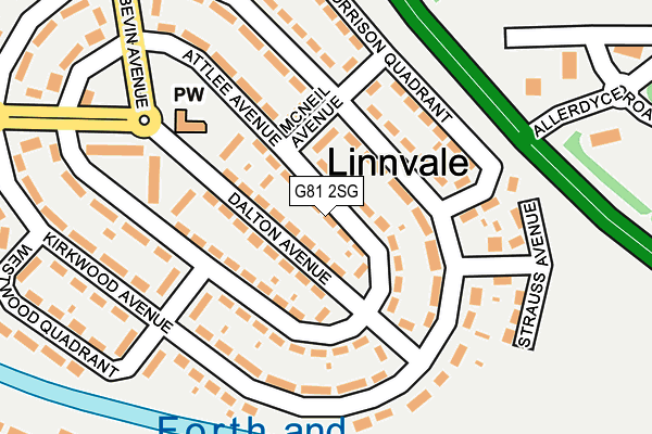 G81 2SG map - OS OpenMap – Local (Ordnance Survey)