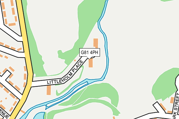 G81 4PH map - OS OpenMap – Local (Ordnance Survey)