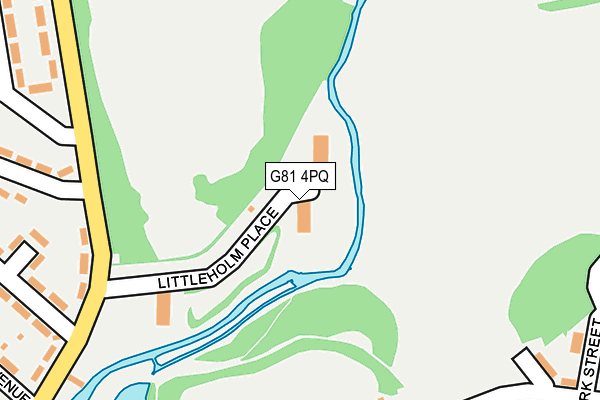 G81 4PQ map - OS OpenMap – Local (Ordnance Survey)