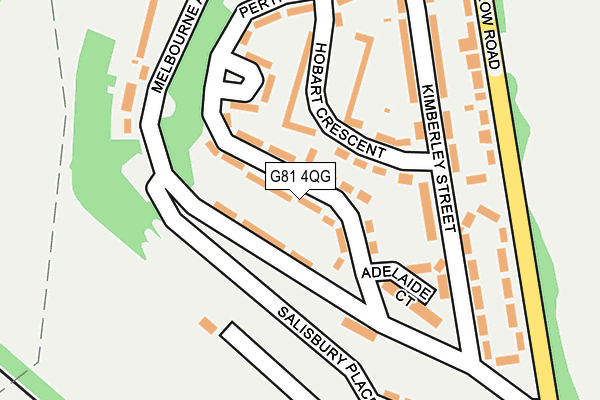 G81 4QG map - OS OpenMap – Local (Ordnance Survey)