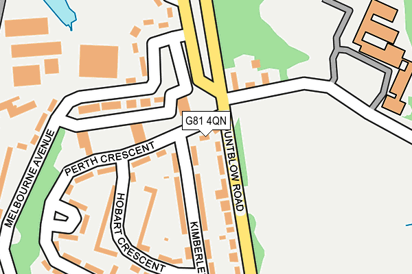 G81 4QN map - OS OpenMap – Local (Ordnance Survey)
