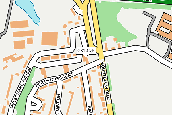 G81 4QP map - OS OpenMap – Local (Ordnance Survey)