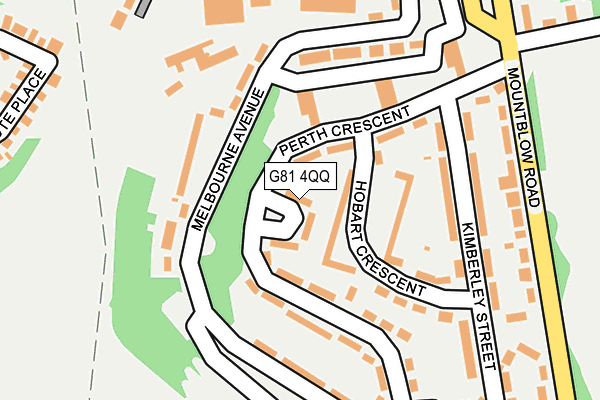 G81 4QQ map - OS OpenMap – Local (Ordnance Survey)
