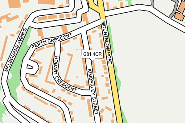G81 4QR map - OS OpenMap – Local (Ordnance Survey)