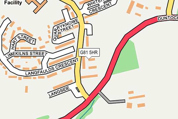 G81 5HR map - OS OpenMap – Local (Ordnance Survey)