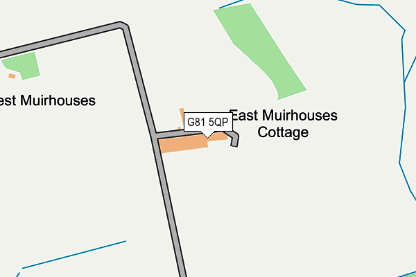 G81 5QP map - OS OpenMap – Local (Ordnance Survey)