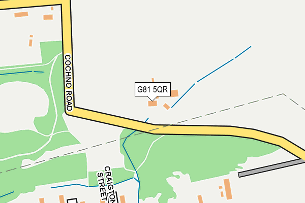 G81 5QR map - OS OpenMap – Local (Ordnance Survey)