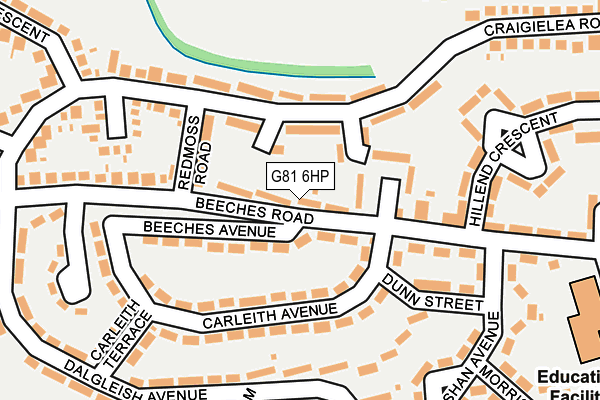 G81 6HP map - OS OpenMap – Local (Ordnance Survey)