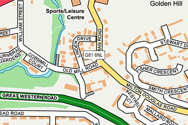 G81 6NL map - OS OpenMap – Local (Ordnance Survey)