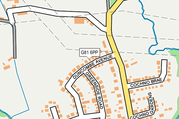 G81 6PP map - OS OpenMap – Local (Ordnance Survey)