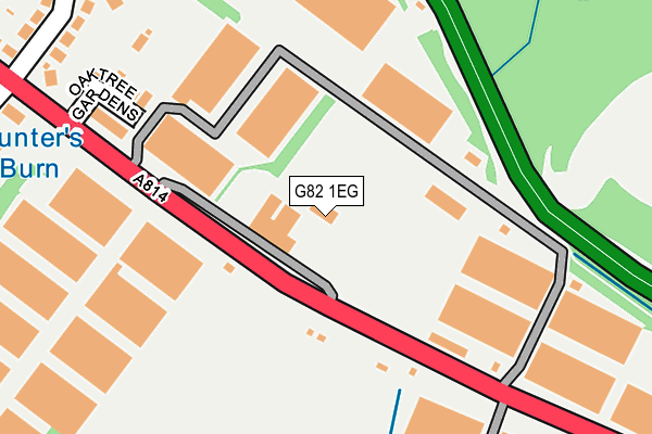 G82 1EG map - OS OpenMap – Local (Ordnance Survey)