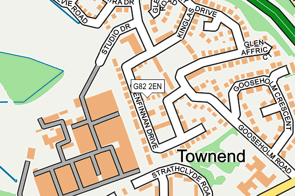 G82 2EN map - OS OpenMap – Local (Ordnance Survey)