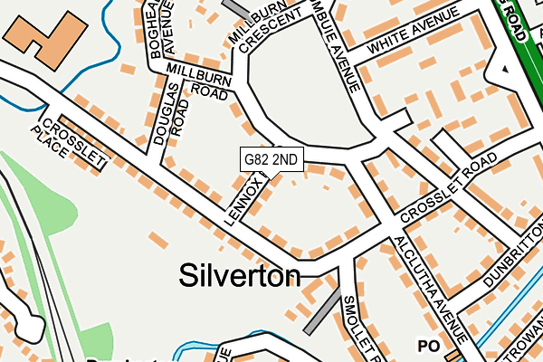 G82 2ND map - OS OpenMap – Local (Ordnance Survey)