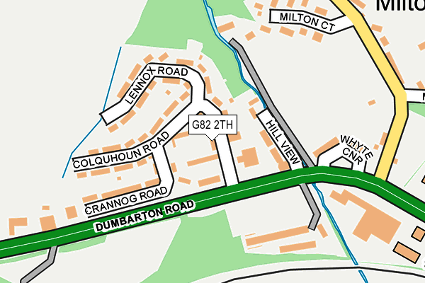 G82 2TH map - OS OpenMap – Local (Ordnance Survey)